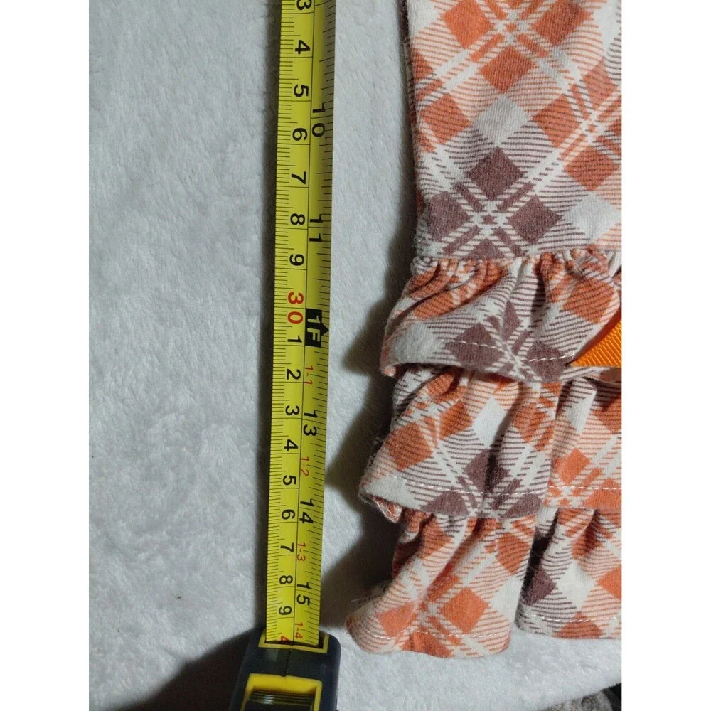 Rare Editions Girls Pumpkin Thanksgiving Outfit Size 5